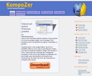 kompozme|kompozer kostenlos.